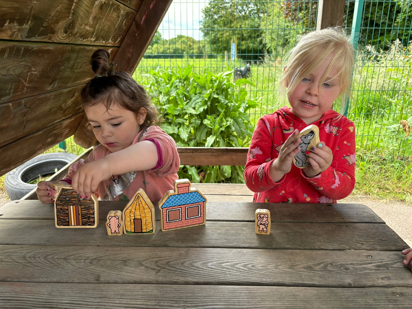 Traditional Tales Wooden Characters