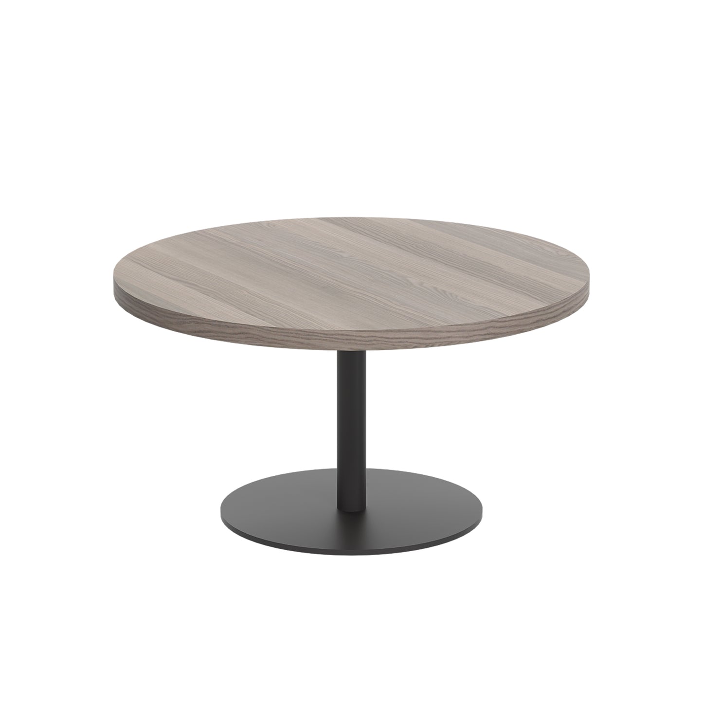 Contract Table Low | 800mm | Grey Oak/Black