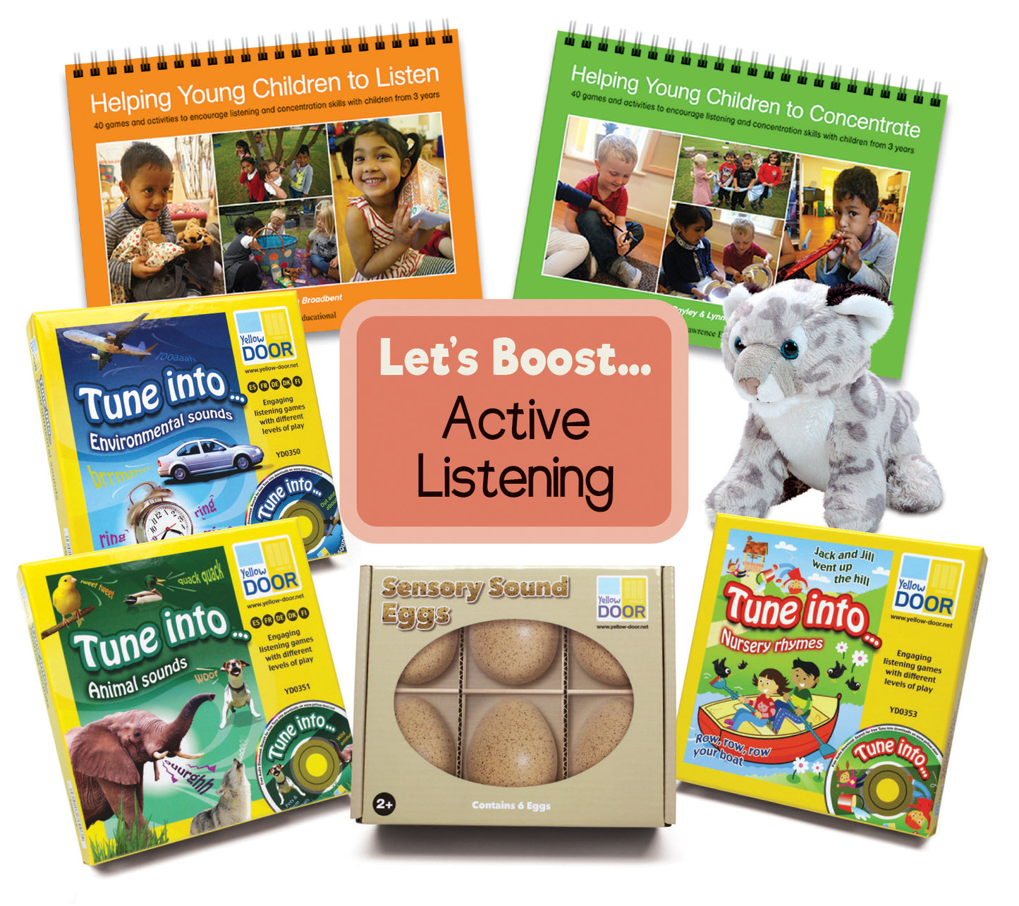Yellow Door - Let’s Boost… Active Listening Kit