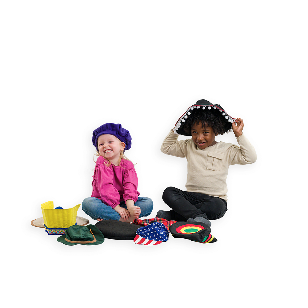 Around the World Hats Set of 9