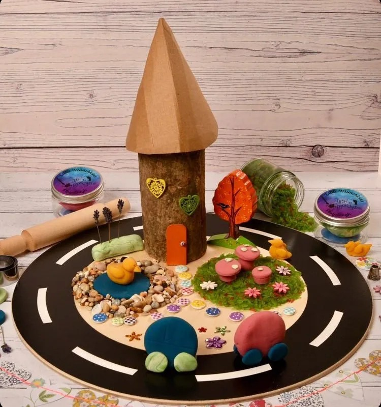 Wooden Shape Drive Around Boards