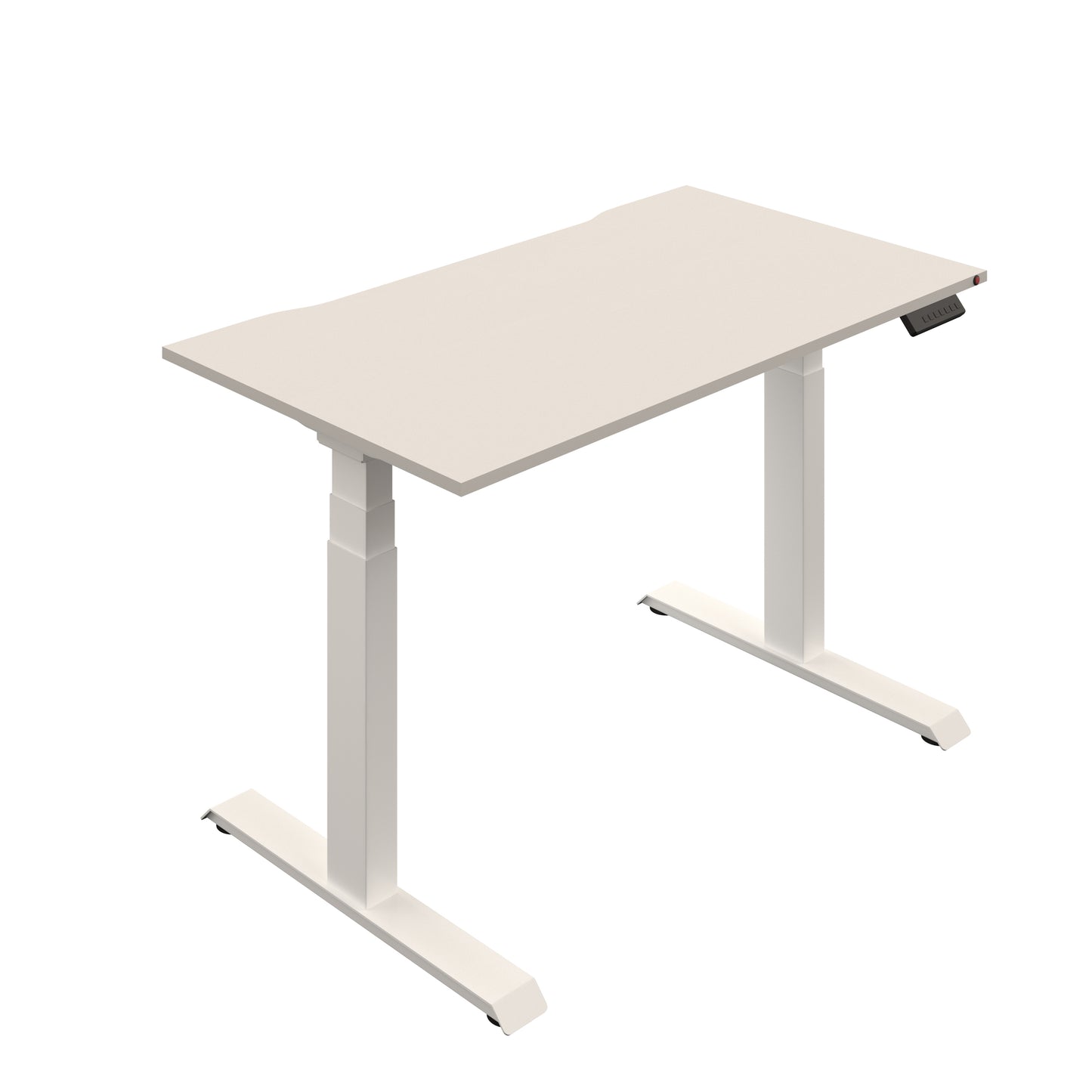 Okoform Heated Dual Motor Height Adjustable Desk | 1600X800 | White/White