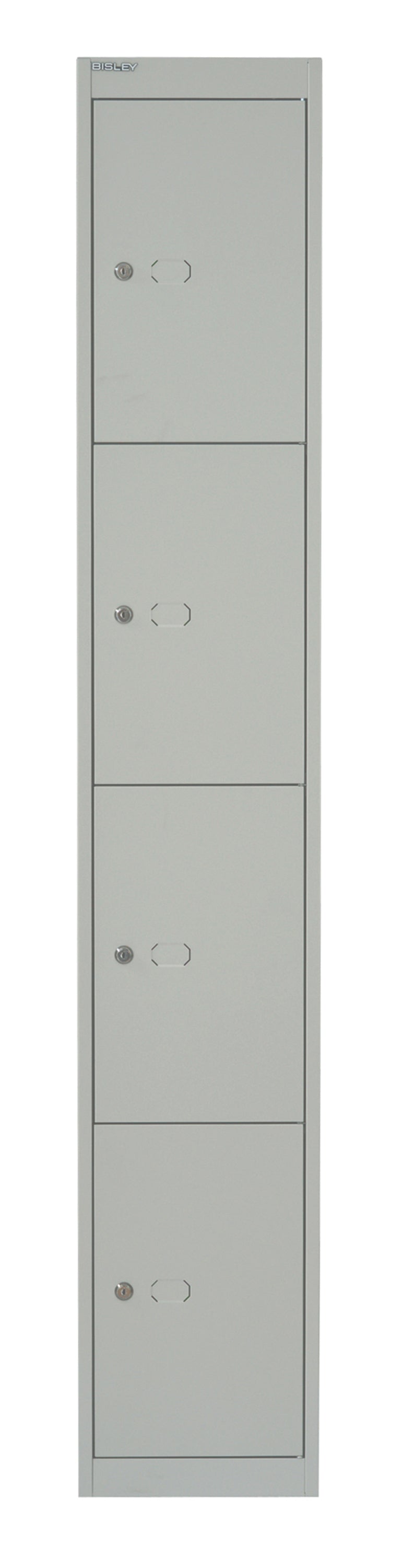 Bisley 4 Door Locker | 45.7 | Goose Grey