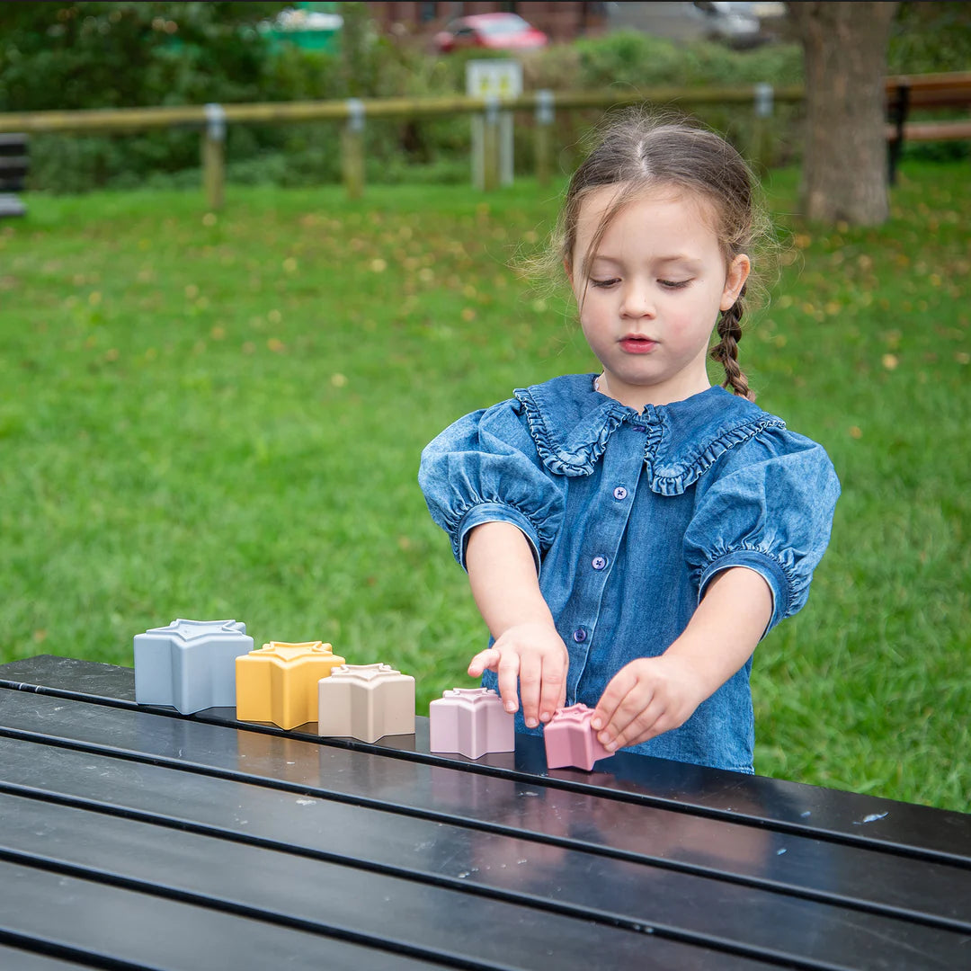 SiliSoft Star Stacking Cups (Earth)
