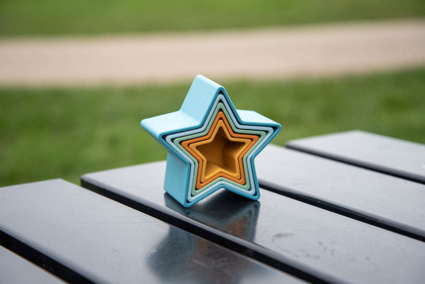 SiliSoft Star Stacking Cups (Neutral)