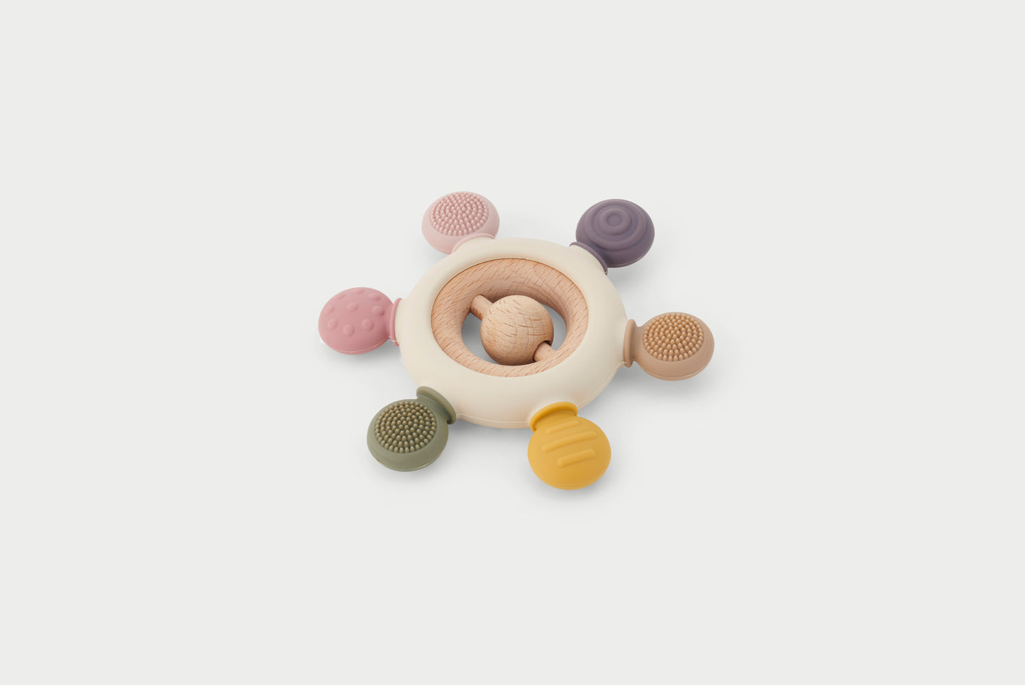 SiliSoft Rattle Teether (Earth)