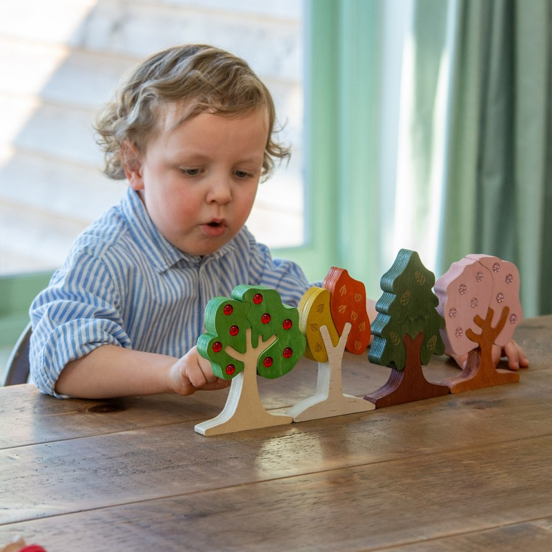 Seasonal Gem Trees - 12 piece set