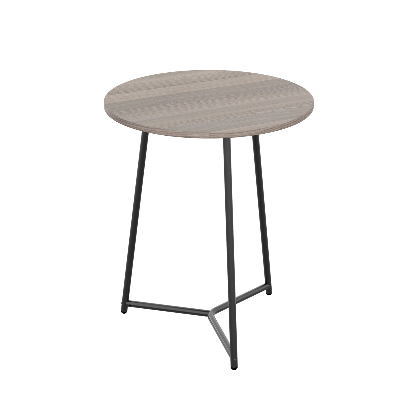 Trinity Table Mid | 600mm | Grey Oak/Black