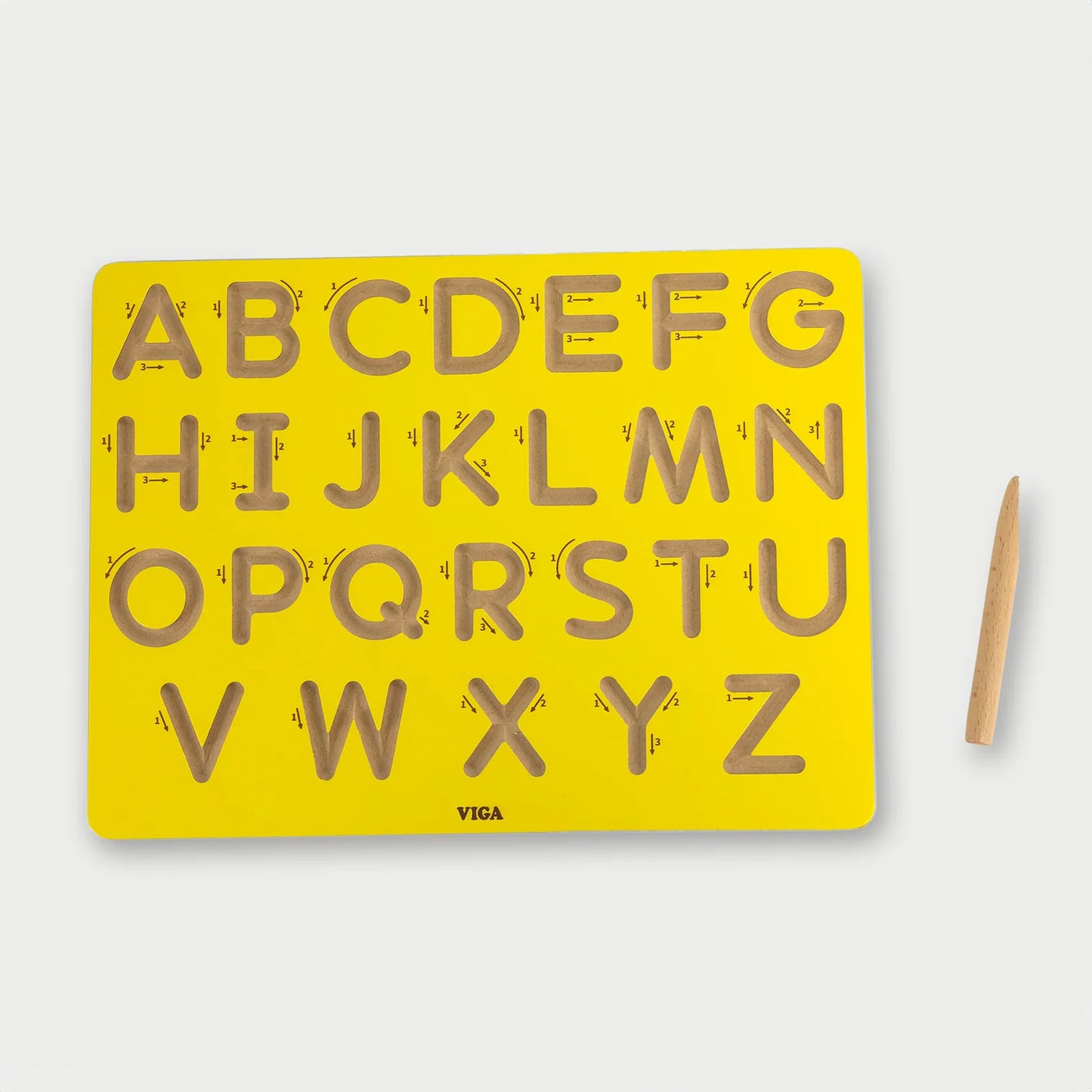 Upper Case Letters Tracing Board