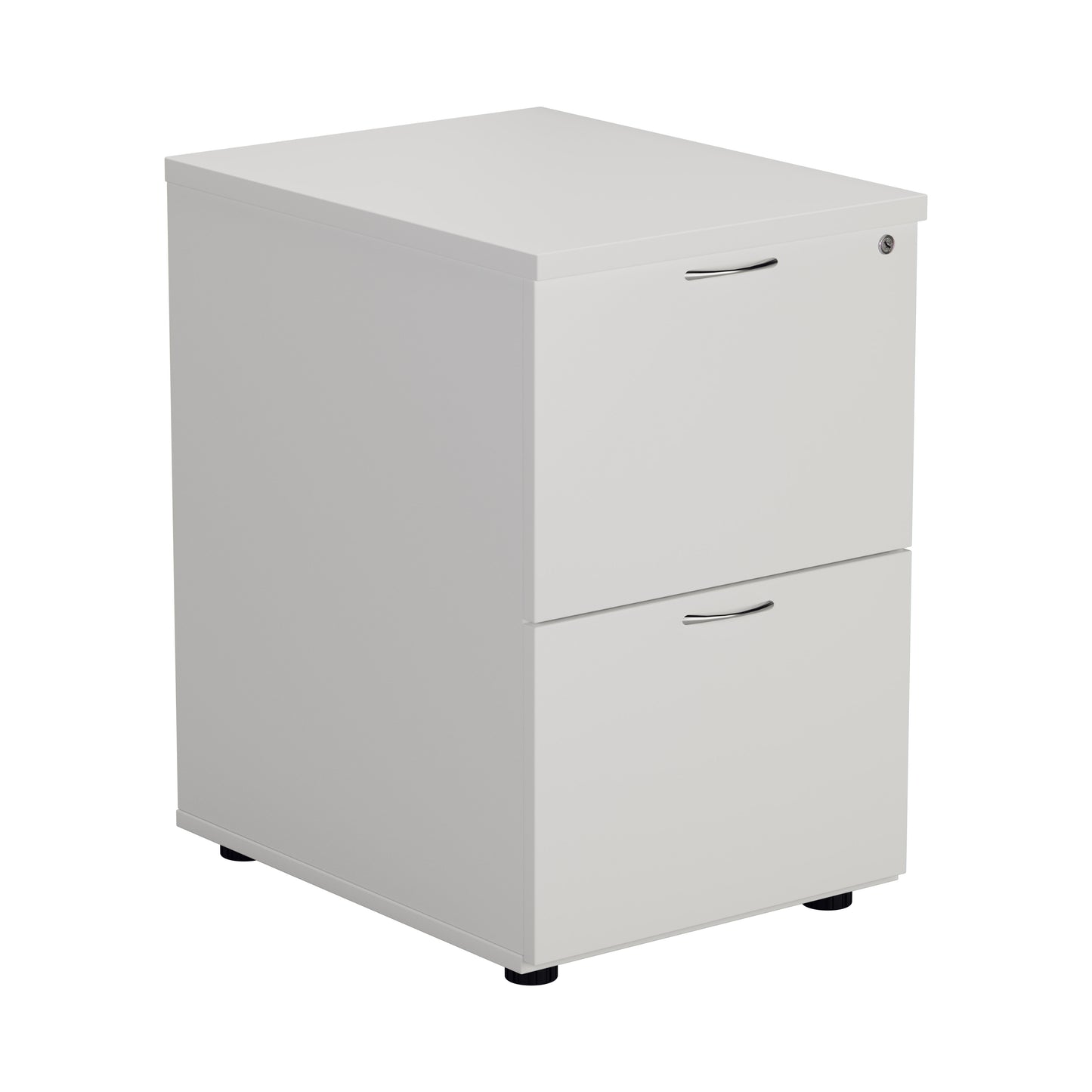 Essentials Filing Cabinet 2 Drawer | White