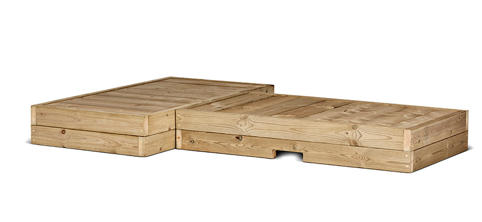 Millhouse Outdoor Rectangle Podium (Set of 2)
