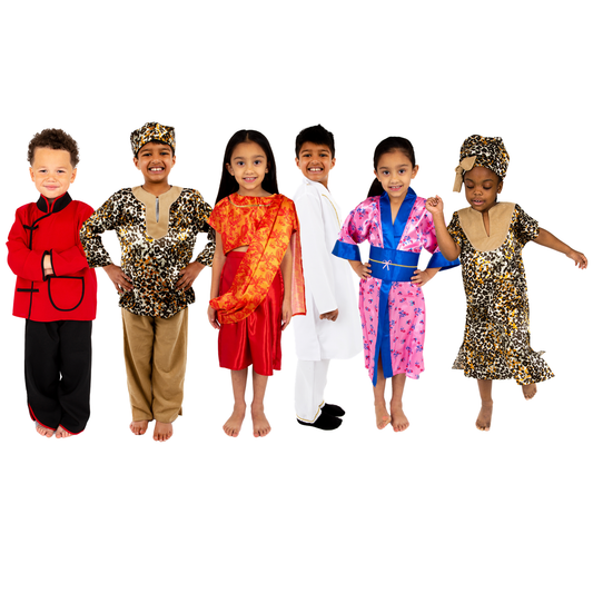 Costumes of the World Set of 6