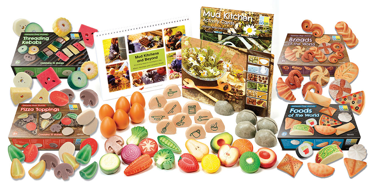 Millhouse Early Years Corner Kitchen plus Mud Kitchen Kit PT1143