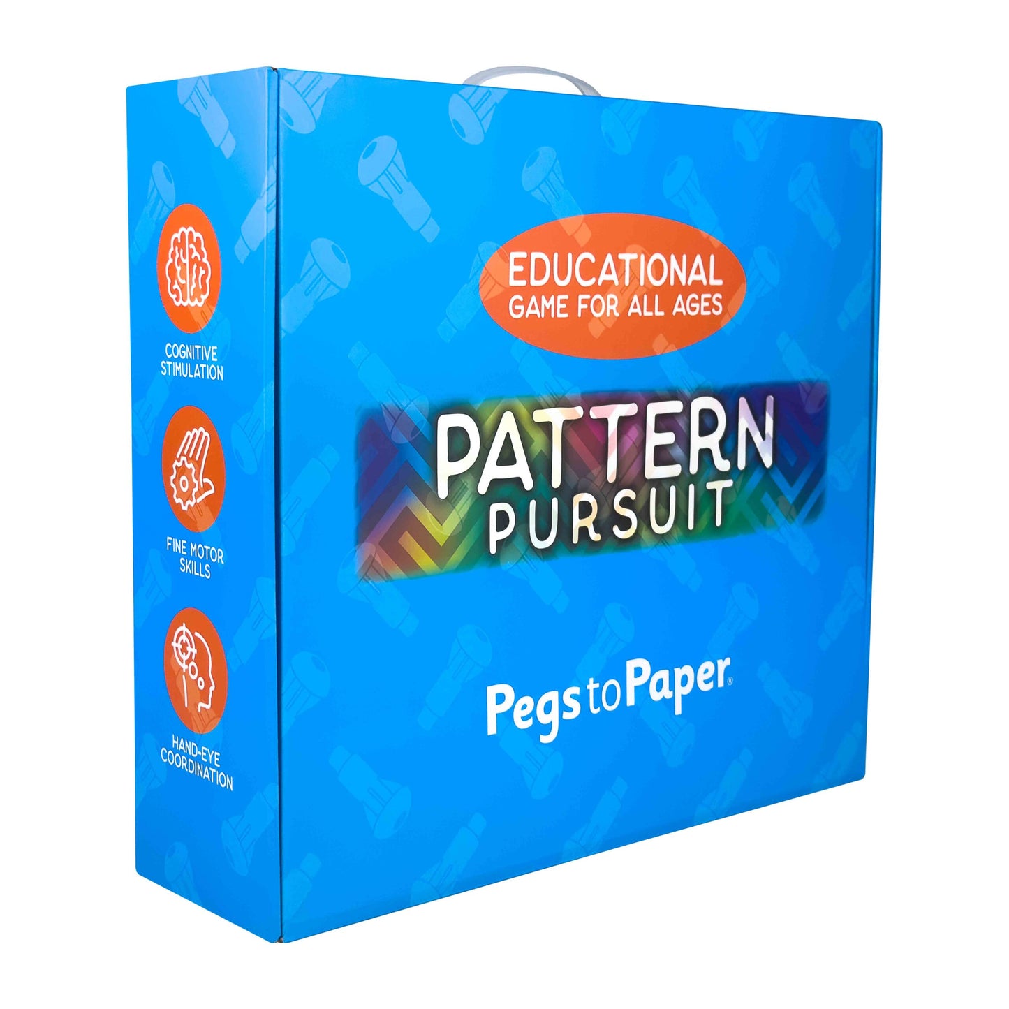 Pegs to Paper: Pattern Pursuit. 4 Sets
