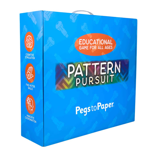 Pegs to Paper: Pattern Pursuit. 4 Sets