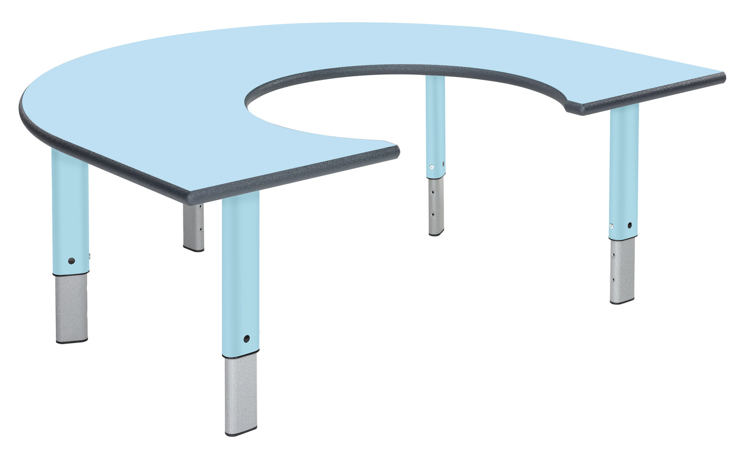 Height Adjustable Table: Rainbow