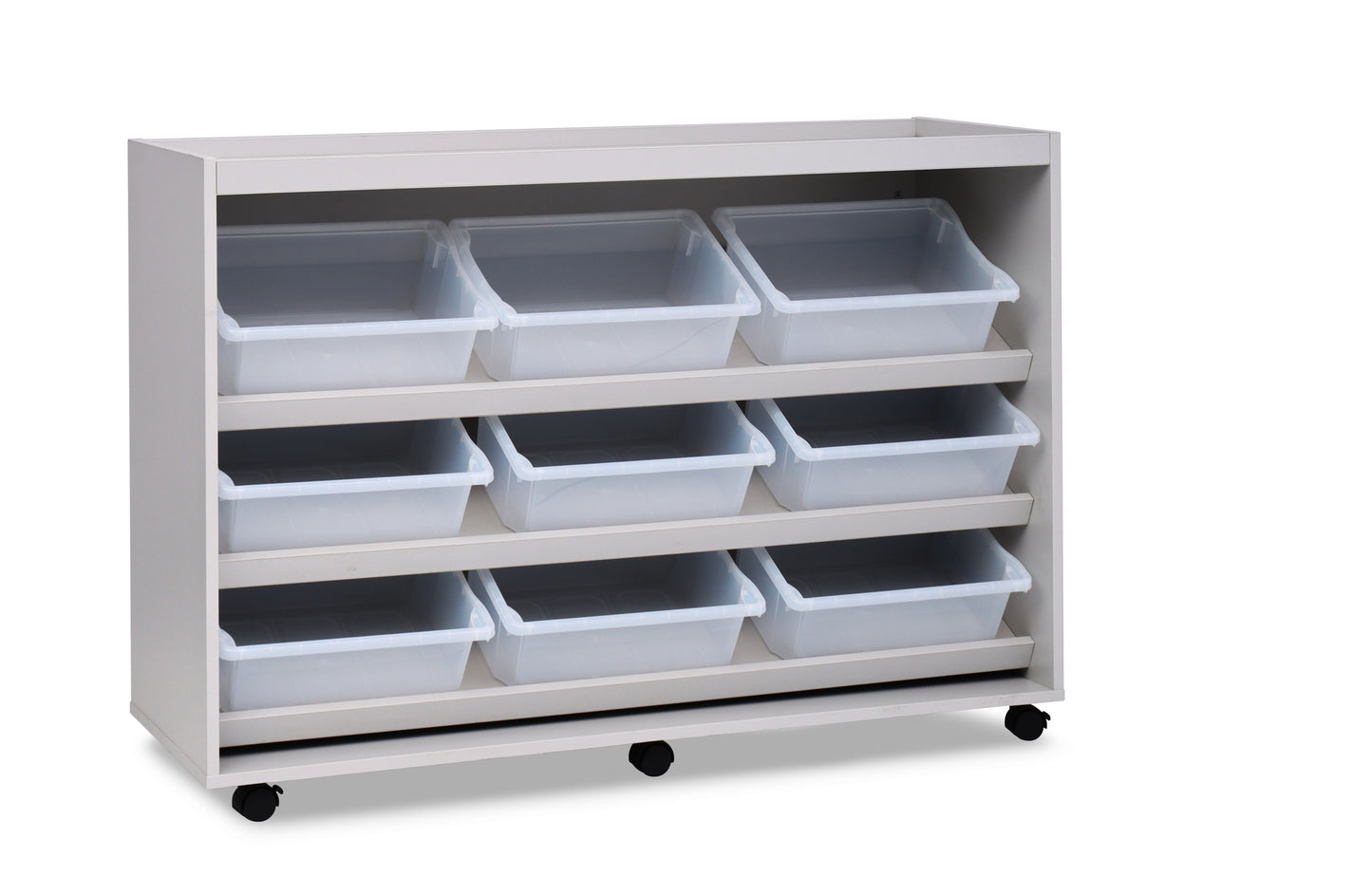 Monarch Sloping Tray Unit with 9 Transparent Trays