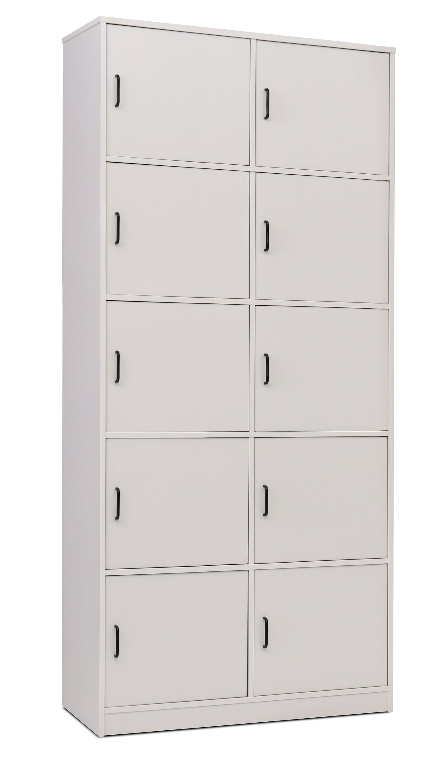 Monarch Bag Storage Unit with 10 Compartments with Doors