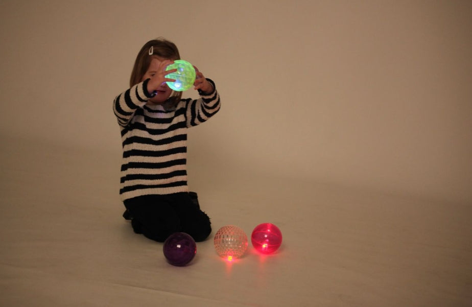 Sensory Flashing Balls (Textured)
