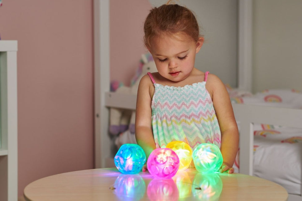 Sensory Flashing Balls (Irregular Bounce)