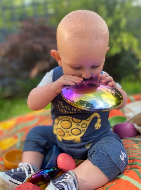 Sensory Reflective Colour Burst Buttons