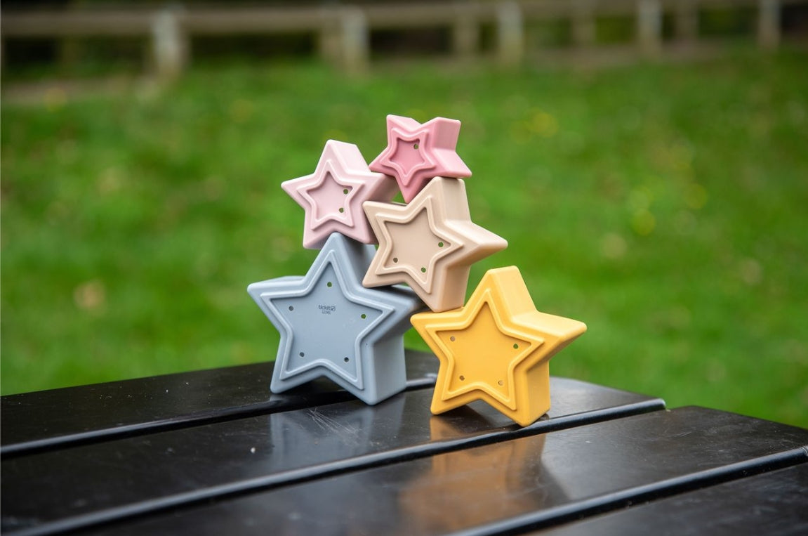 SiliSoft Star Stacking Cups (Earth)