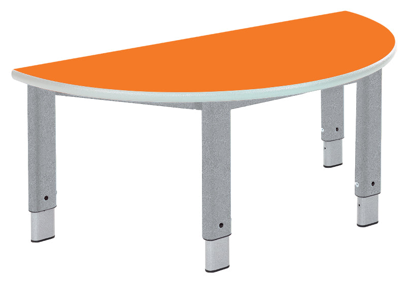Height Adjustable Table: Semi-Circular