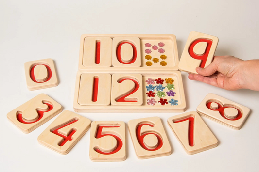 Early Mastery Number Boards Trays 10-20