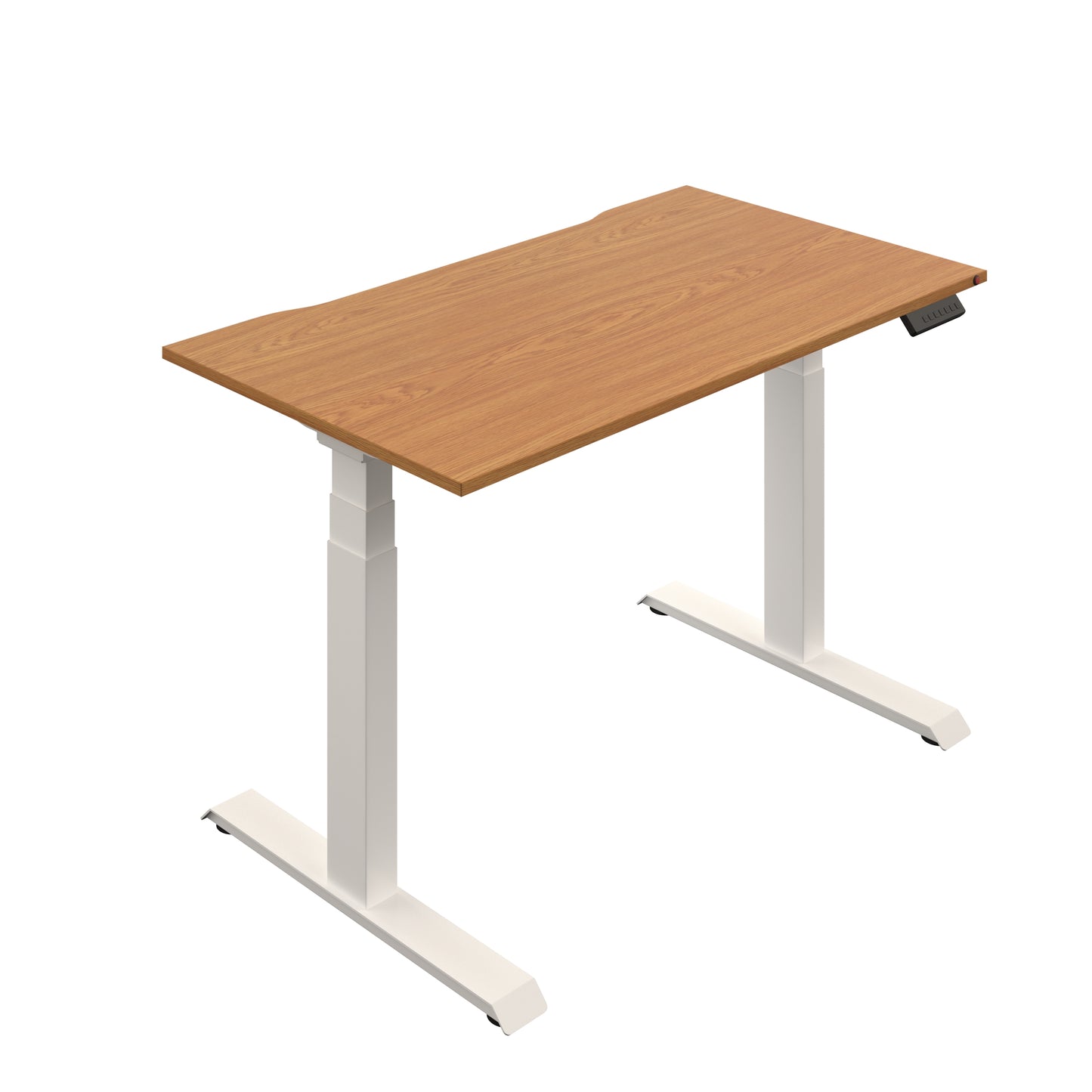 Okoform Heated Dual Motor Height Adjustable Desk | 1400X800 | Nova Oak/White