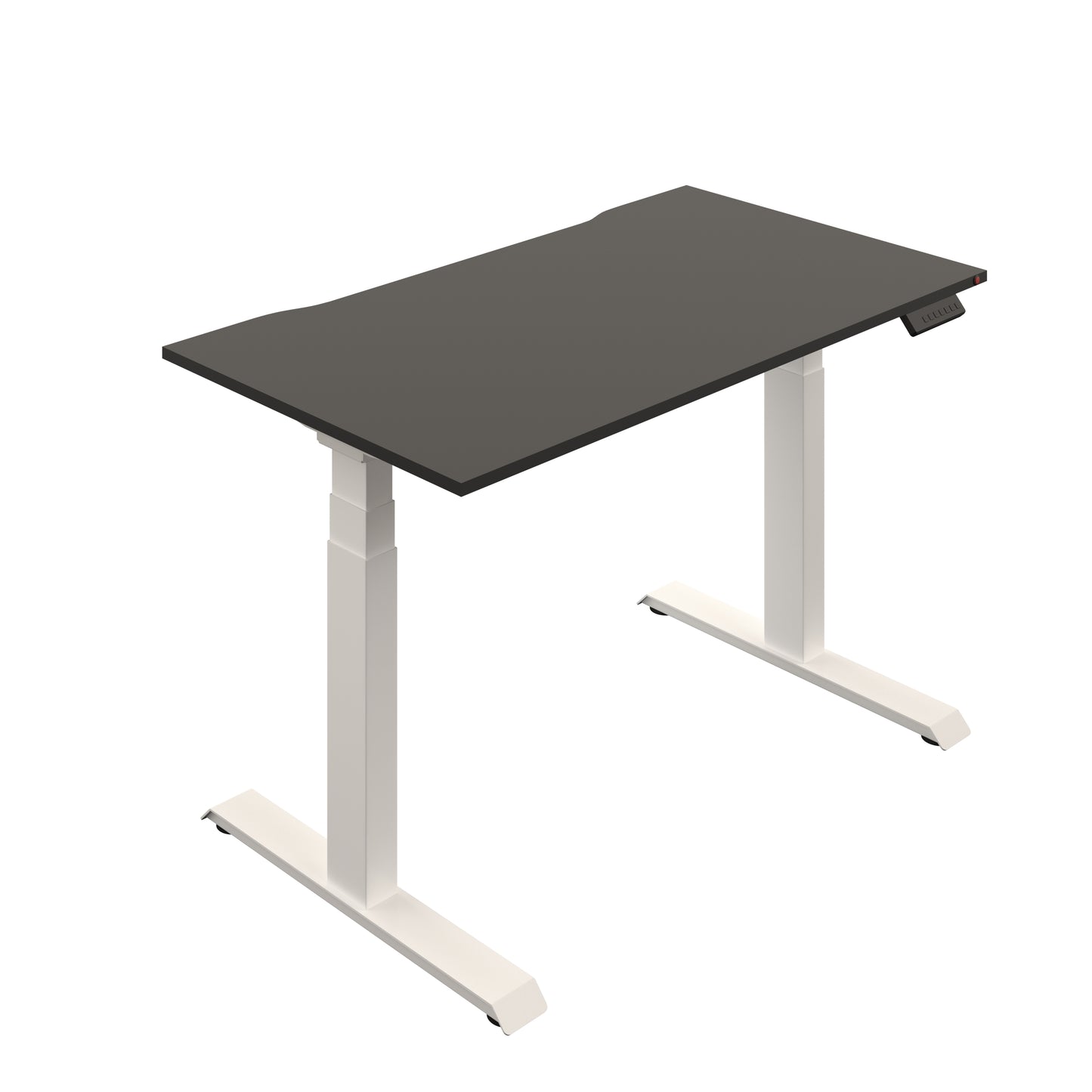 Okoform Heated Dual Motor Height Adjustable Desk | 1600X800 | Black/White