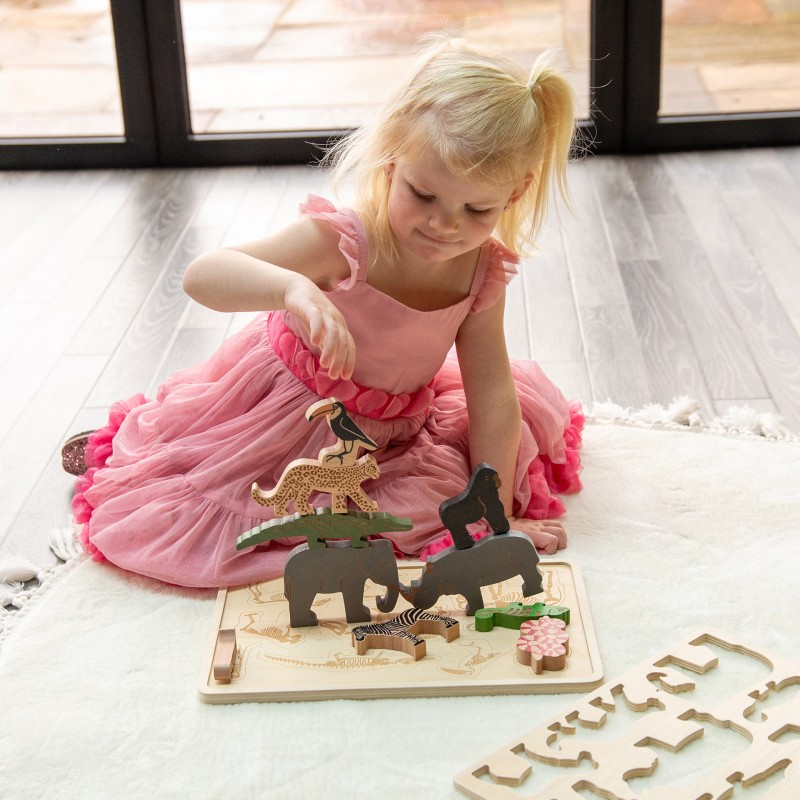 Safari Animal Layer Puzzle