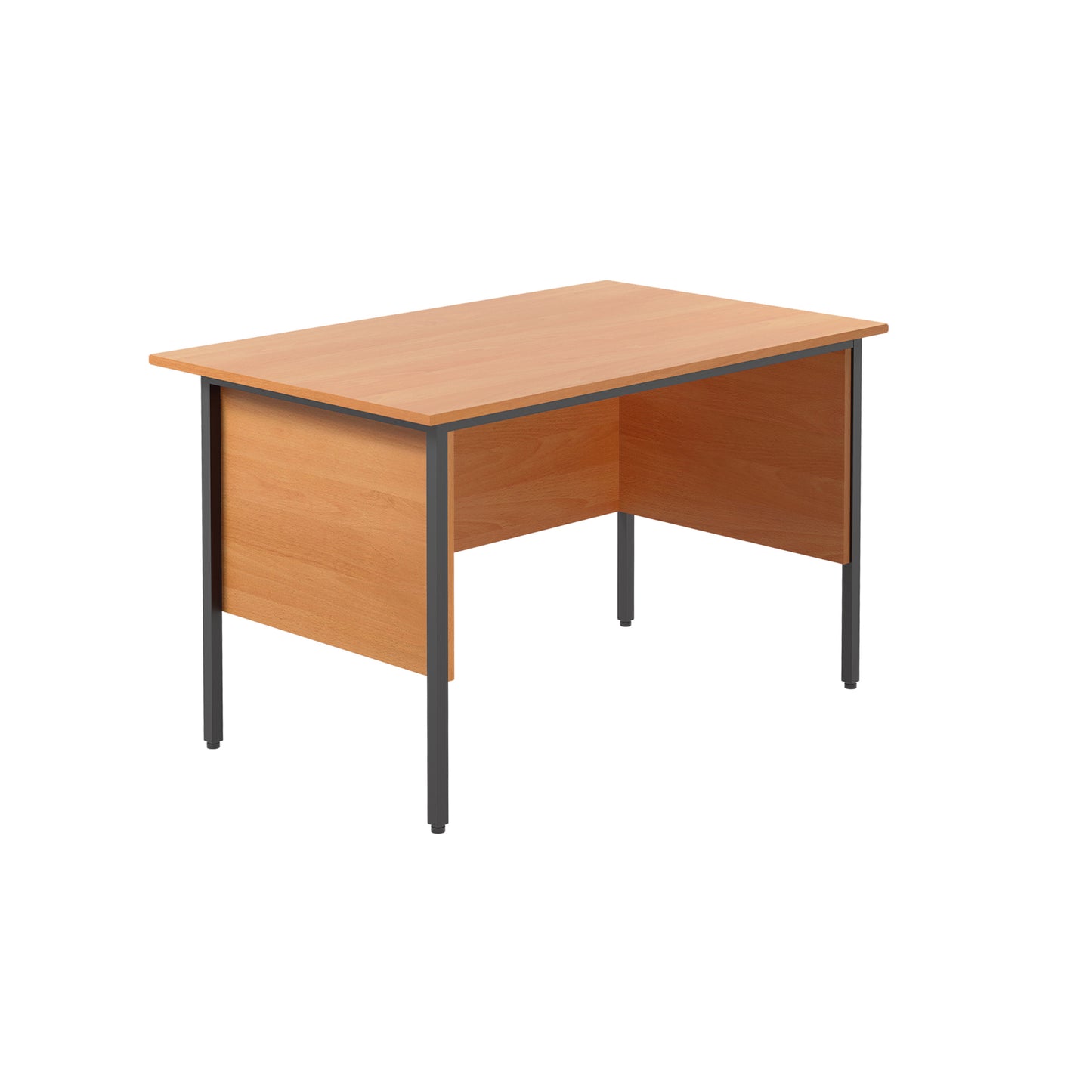Eco 18 Rectangular Desk | 1200 X 750 | Beech/Black