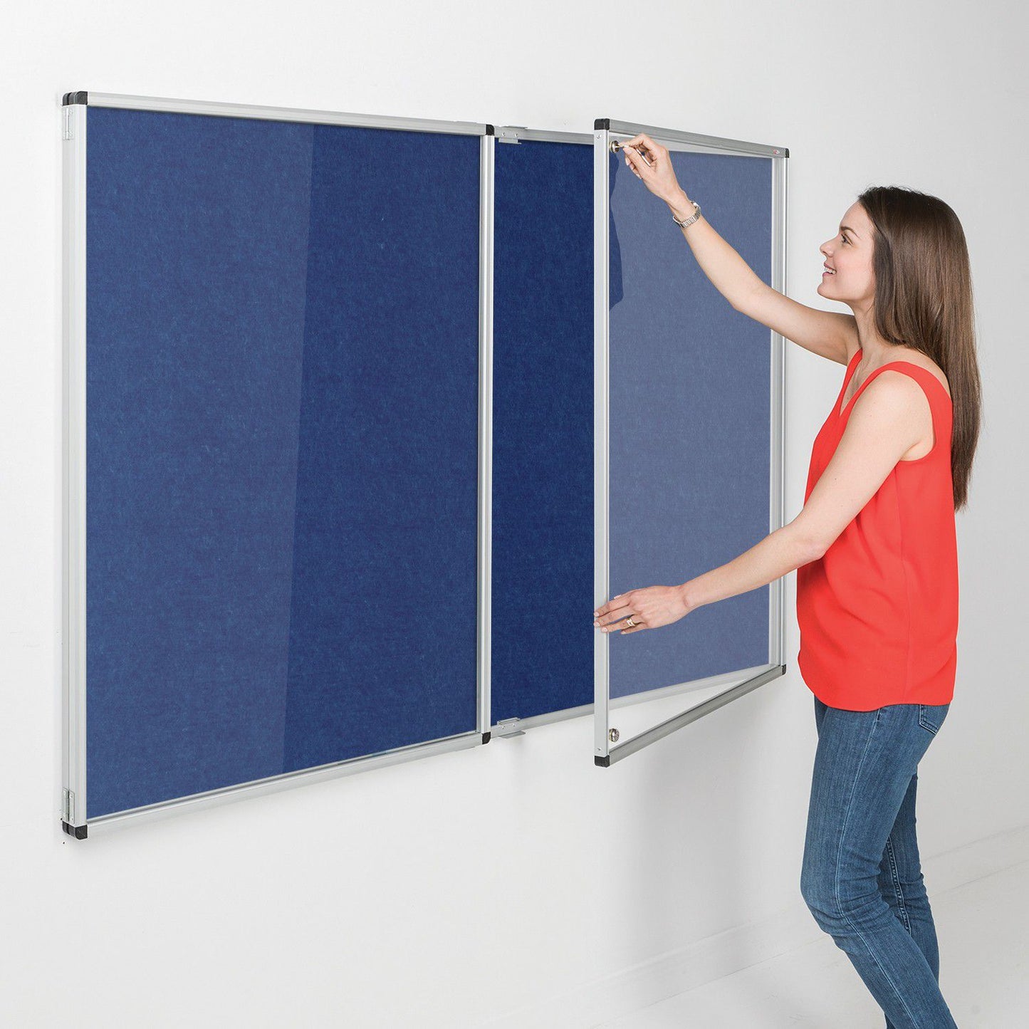 Tamperproof Noticeboards - Resist-a-Flame® Eco-colour®