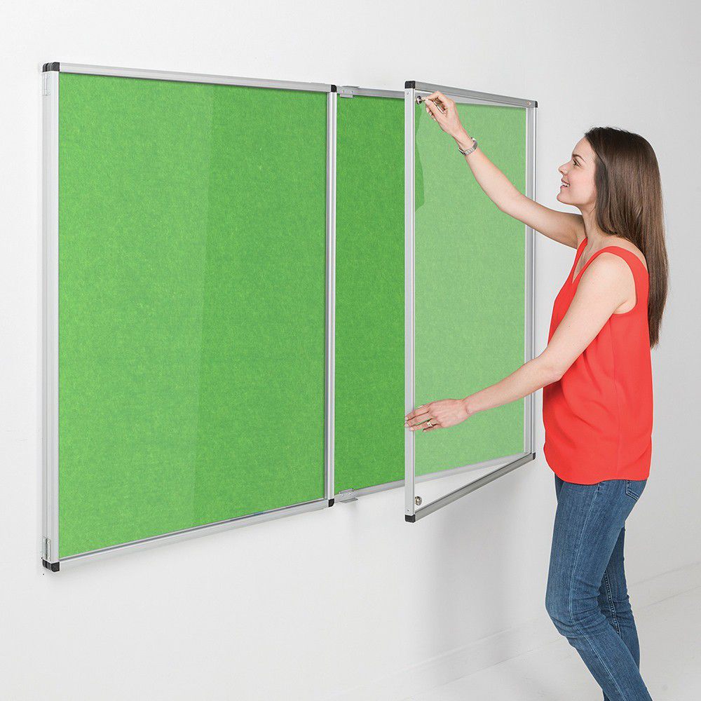 Tamperproof Noticeboards - Resist-a-Flame® Eco-colour®