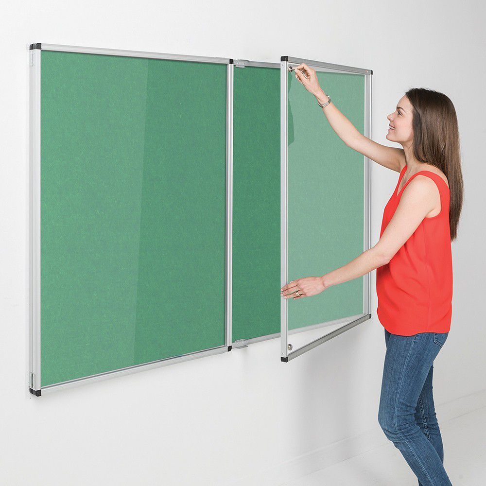 Tamperproof Noticeboards - Resist-a-Flame® Eco-colour®