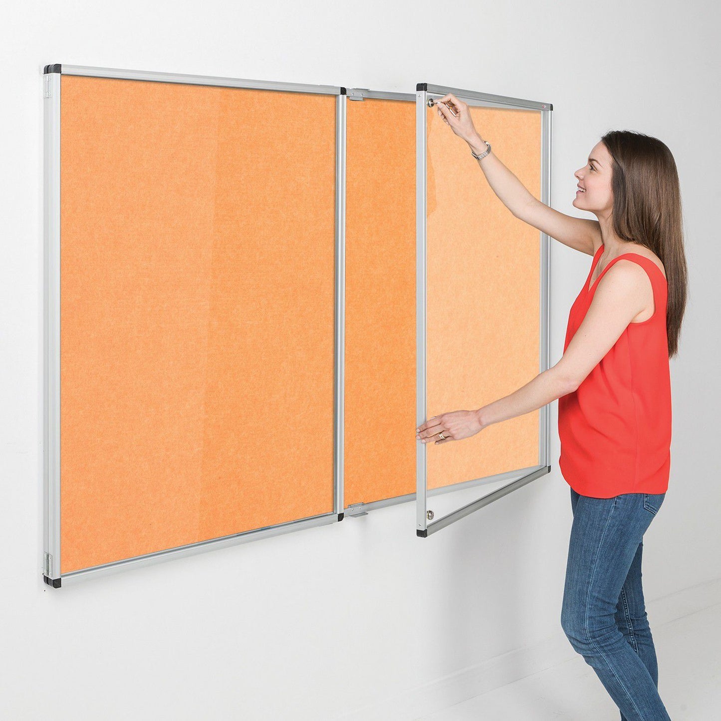 Tamperproof Noticeboards - Resist-a-Flame® Eco-colour®