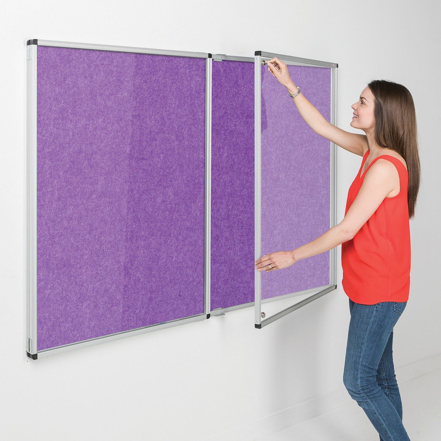 Tamperproof Noticeboards - Resist-a-Flame® Eco-colour®