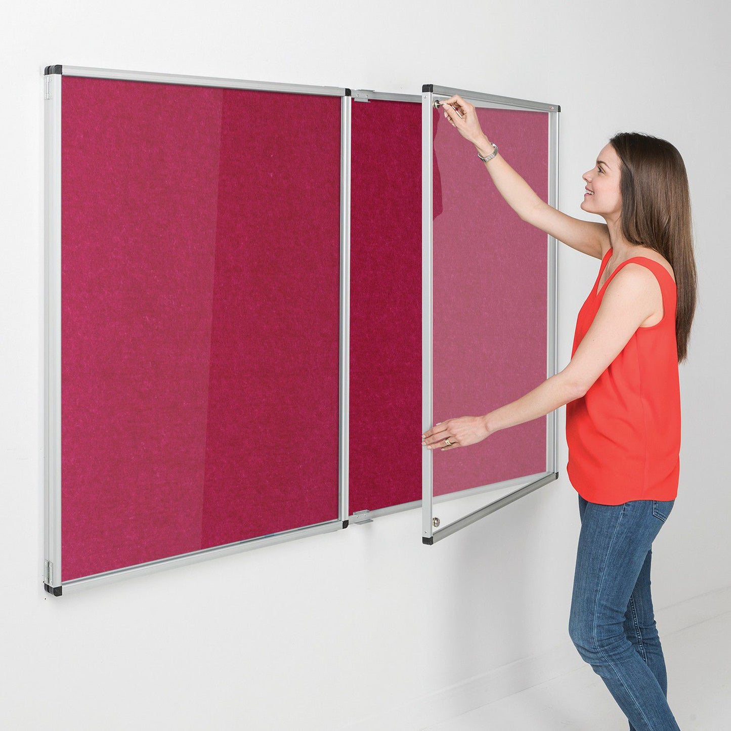 Tamperproof Noticeboards - Resist-a-Flame® Eco-colour®