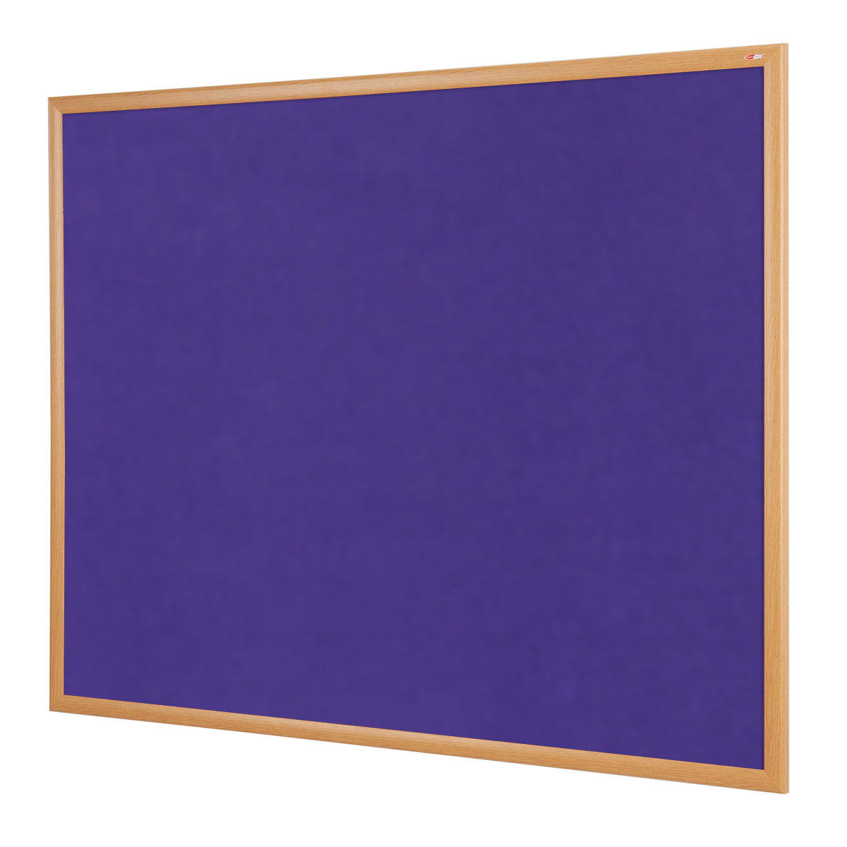 Eco-Friendly ColourPlus Noticeboard - Light Oak Effect Frame