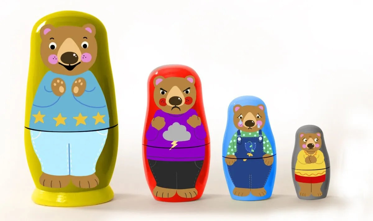 Emotional Nesting Bears