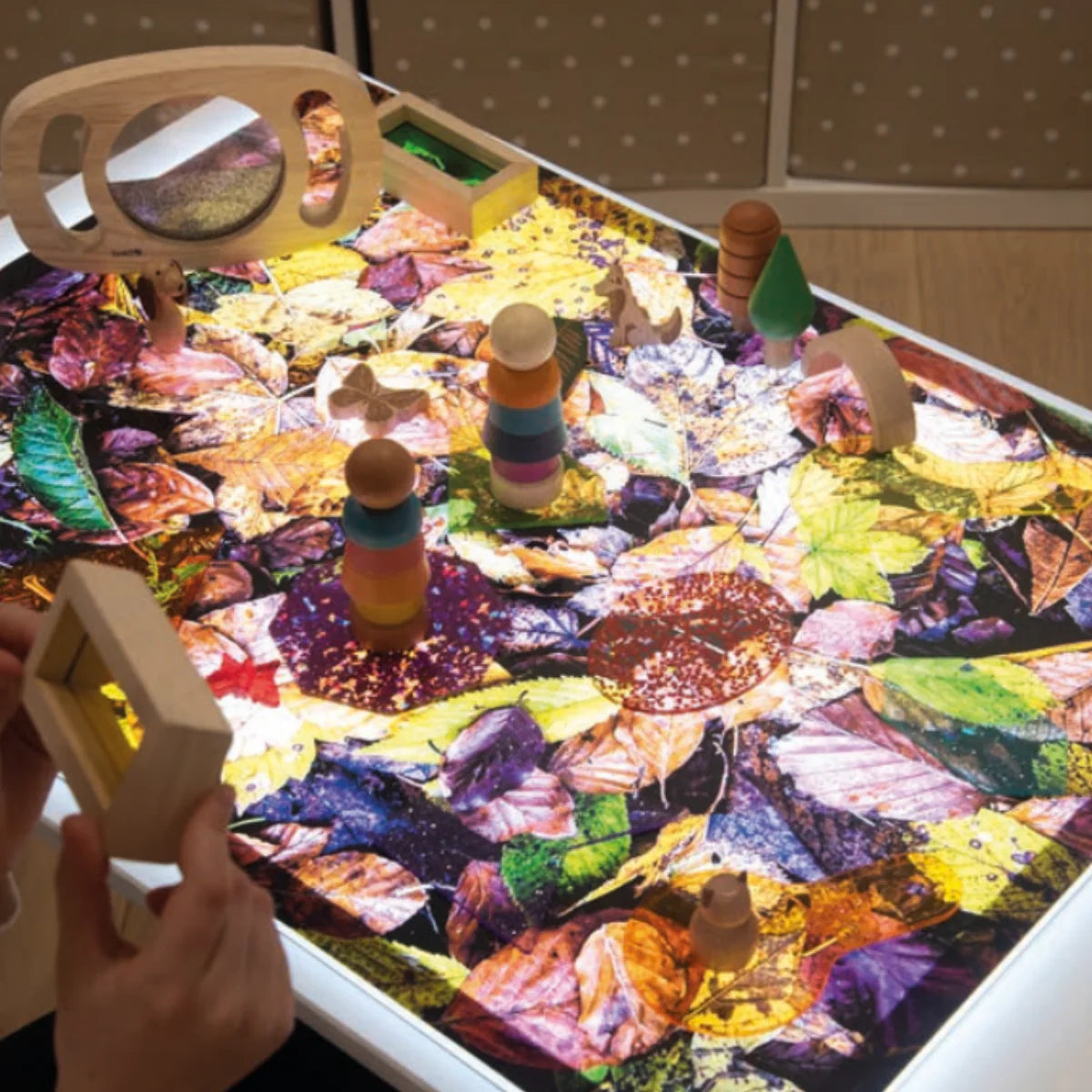 A2 Light Panel + Autumn Leaves Play Mat