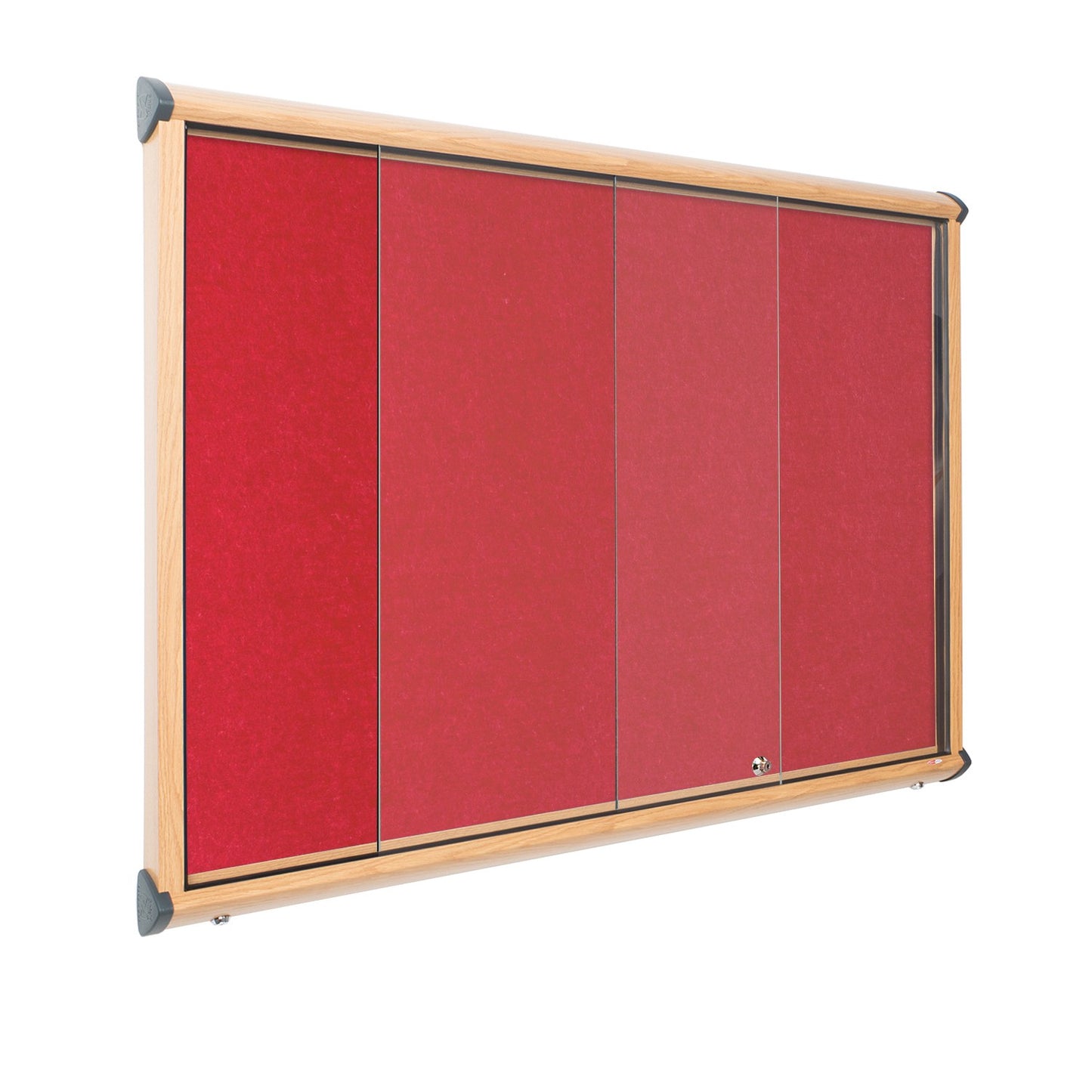 Shield Resist-a-Flame Showcase with Sliding Glass Doors (Wood Effect Frame)