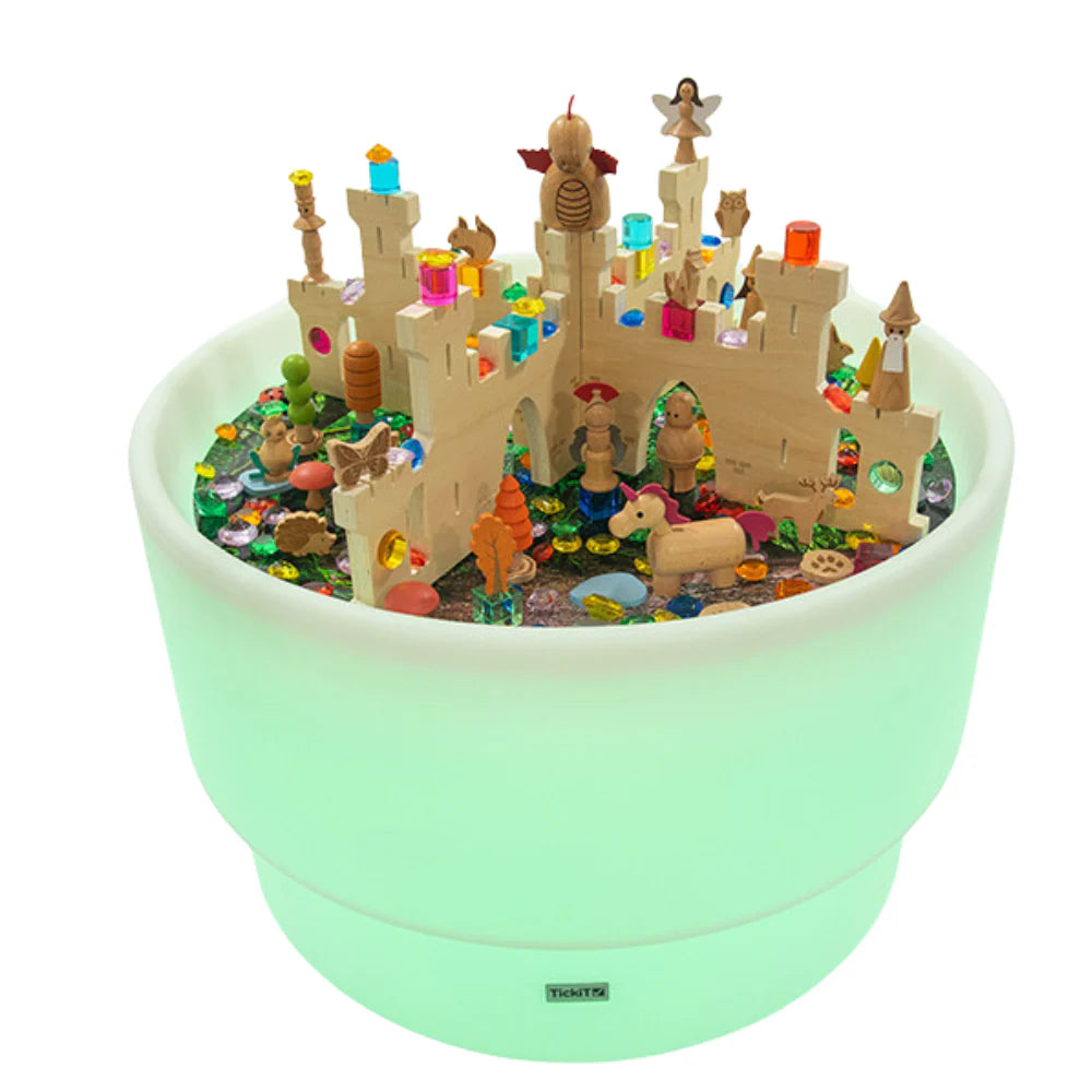 Sensory Mood Discovery Table + Castle Discovery Dividers Set