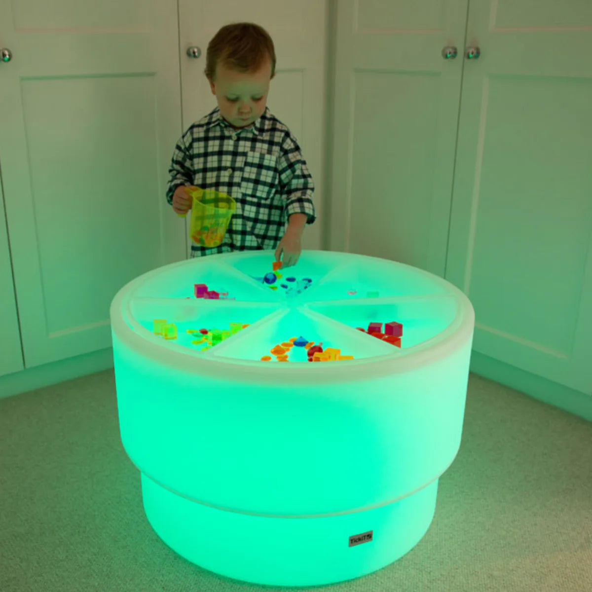 Sensory Mood Discovery Table + Discovery Trays Set