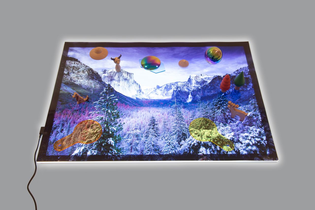 A2 Light Panel + Winter Valley Play Mat