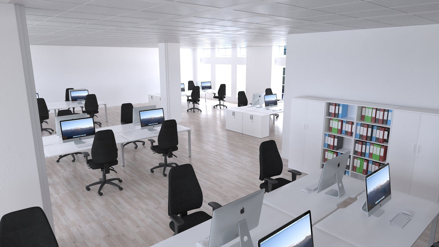 Evolve Plus B2B Desk - 4 Person