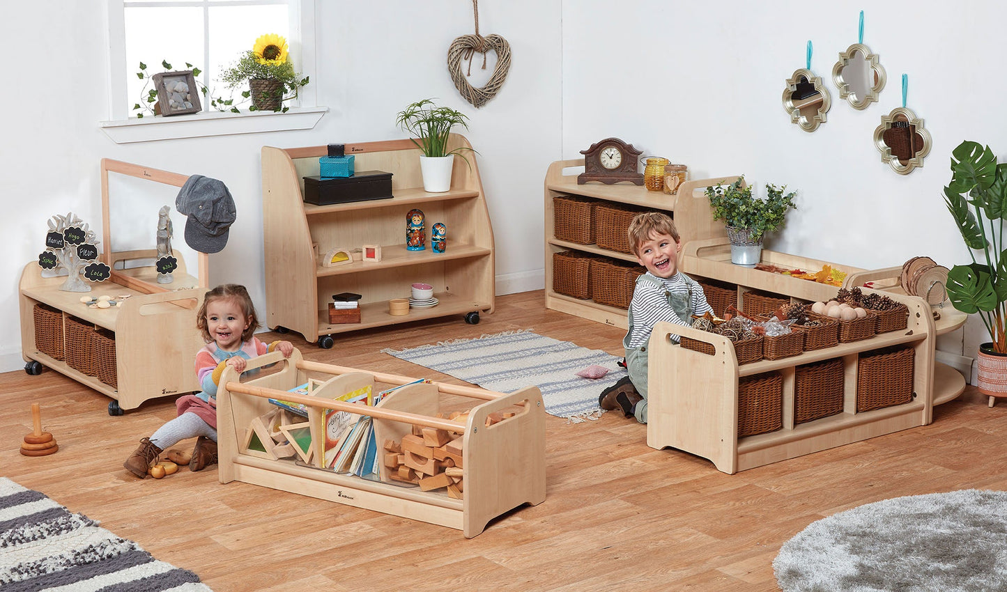 Millhouse Early Years Explorer Zone with Large Baskets