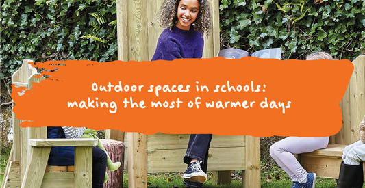Outdoor spaces in schools: making the most of warmer days