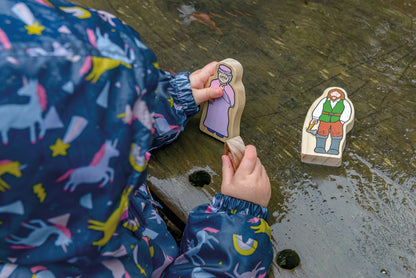 Little Red Riding Hood Wooden Characters