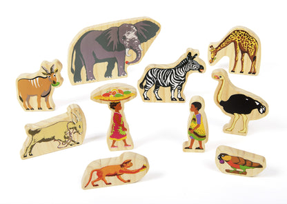 Handa’s Surprise Wooden Characters